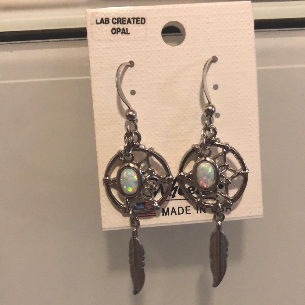 NWT Opal Dreamcatcher Earrings ✨